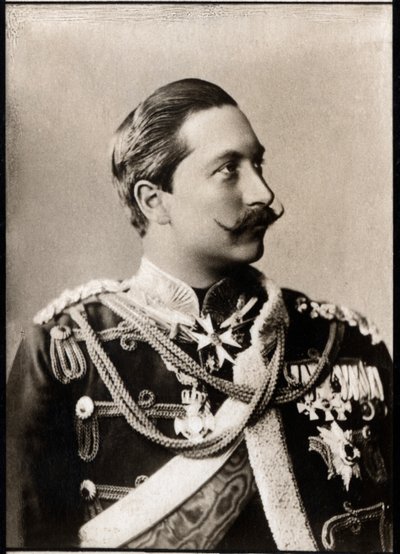 Portret van Wilhelm II (1859-1941), Duitse Keizer door French Photographer